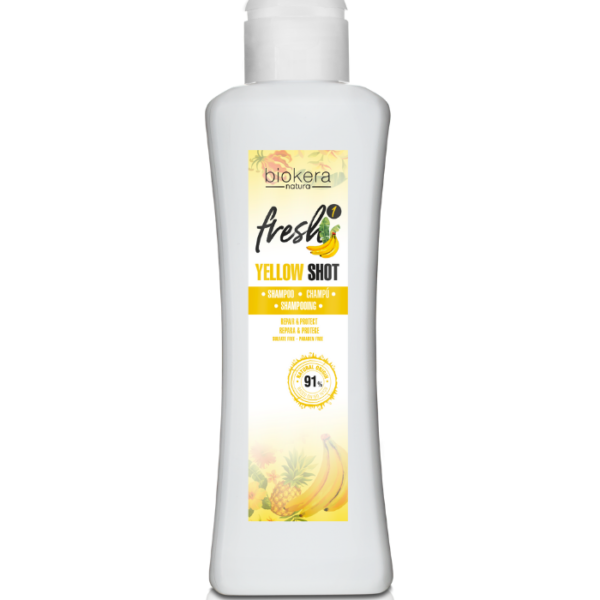 YELLOW SHOT SHAMPOING - BIOKERA FRESH - 300ML