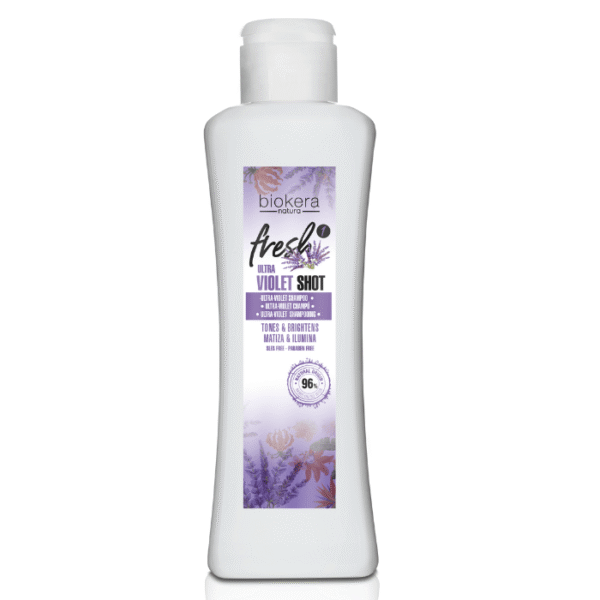 VIOLET SHOT SHAMPOING - BIOKERA FRESH - 300 ML